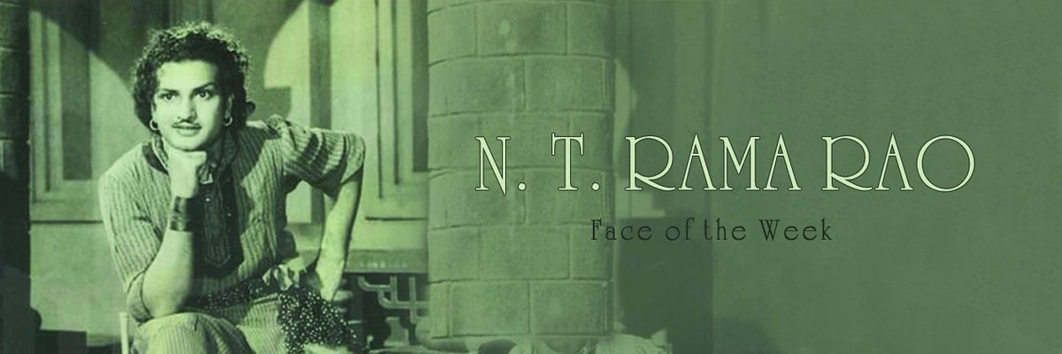 NFAIOfficial's tweet photo. #FaceOfTheWeek #NTRamaRao https://t.co/DREt3zhedt