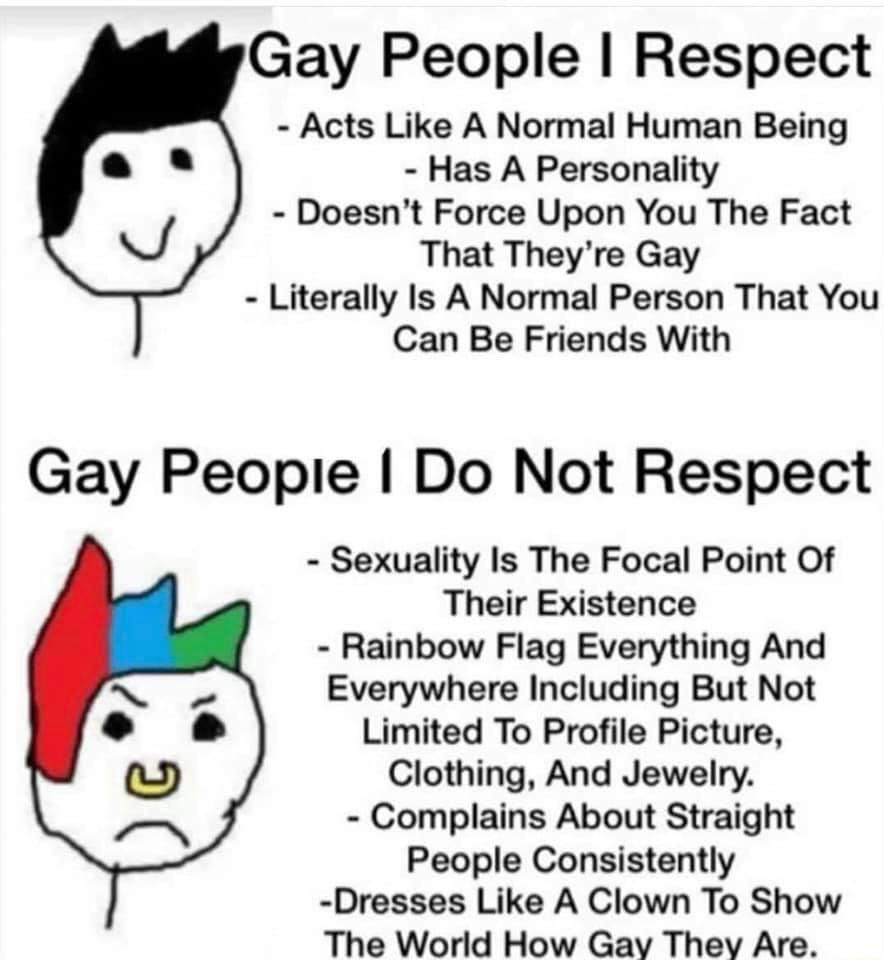 ok muting this dont comment shit like "oh but it is annoying" idc i dont wanna hear it just say you dont like lgbt people showing pride in their identities and move on also the picture i included was made 2 mock this btw!!