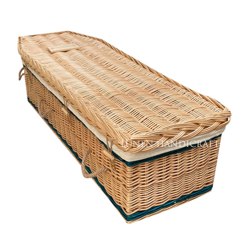 LunenHandicraft's tweet photo. Lunen Handicraft Limited. is designer and manufacturer which hand woven #wickerwillow, #seagrass, #paper , #sweetcorn, #rattan, #bamboo these #ecocoffins and #baskets. and have been exported to many nations.
#Lunenhandicraft
#Wovenwickercoffins.com
#ecocaskets https://t.co/Gzz91WHAWC