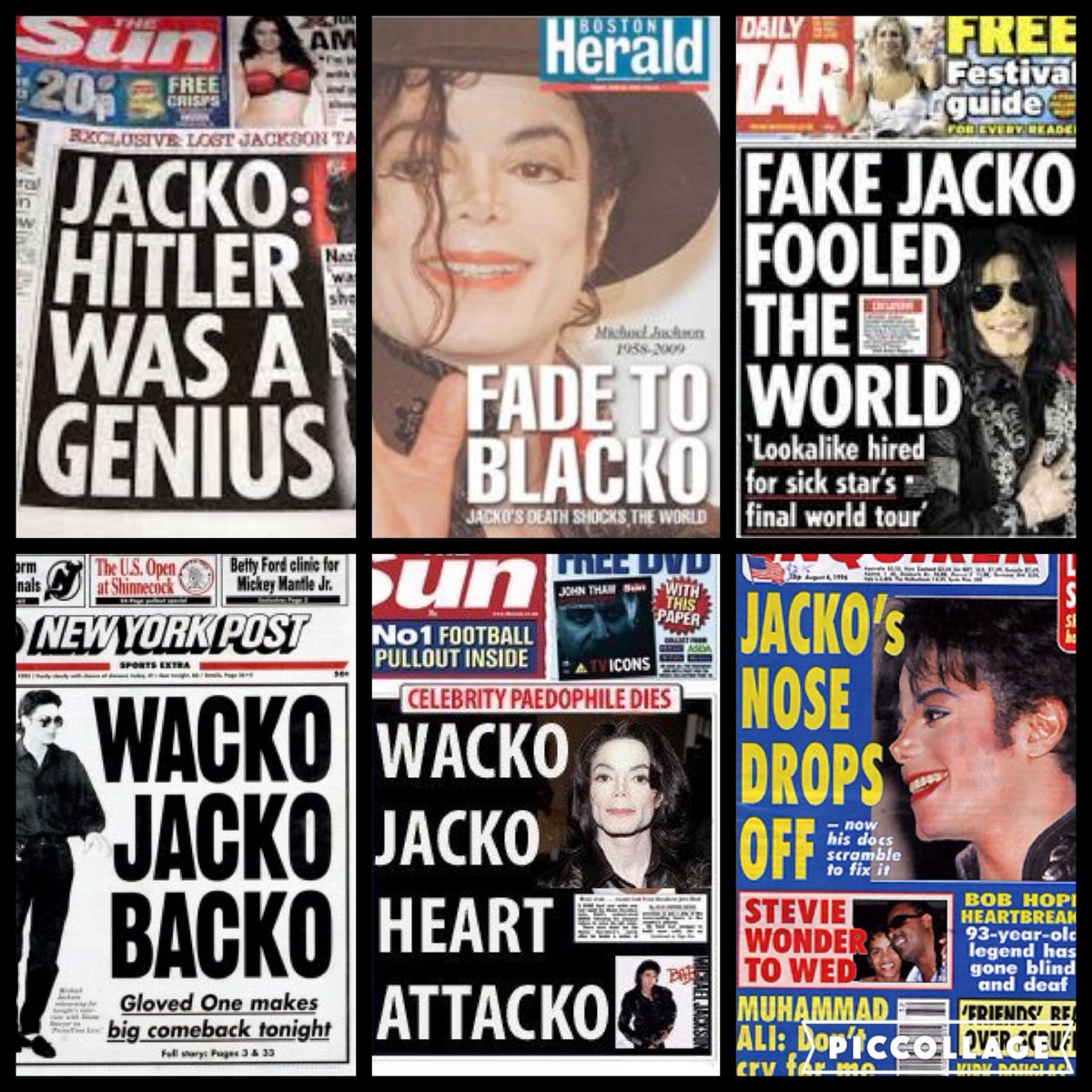 MJRock4everOn's tweet image. #2Bad

HELL ALL UP IN HOLLYWOOD

What do you want from me?
What do you want from me?
Tired of you haunting me, yeah yeah
You're aiming just for me
You are disgustin' me
You got blood lust for me
But too bad Too bad 

2Bad 2Bad about it 

WHY DON'T YOU JUST SCREAM &amp;amp; SHOUT IT - MJ