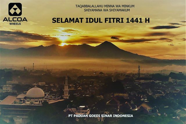 Taqabbalallahu Minna Waminkum Shiyamana Wa Shiyamakum, Selamat Idul Fitri 1441 H #alcoawheels #alcoawheelsindonesia #goenar