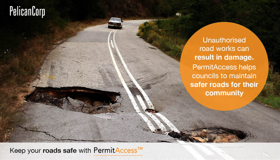 PelicanCorp's tweet photo. #PermitAccess can help councils maintain safer roads for the community and prevent unnecessary costs for damage repairs.
Get in touch with the #PelicanCorp team today for more information - https://t.co/TQKYt6QlHt
#smartsolutions #damageprevention #safedigging #assetprotection https://t.co/E7kYXya4vS