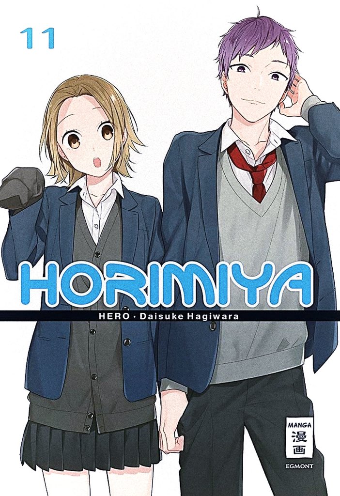 6. horimiya (hori-san to miyamura kun)this manga is one of my shoujo faves. this follows how hori found out that her delinquent looking classmate miyamura is actually a very soft person and she wants to keep it all to herself. they ended up being super close +
