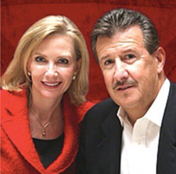 This is white Mexican billionaire Arte Moreno and his white wife. He is not a Latino that would be the target of racism. He’d be the beneficiary of it. And is. Lol. Y’all can’t be this simple.
