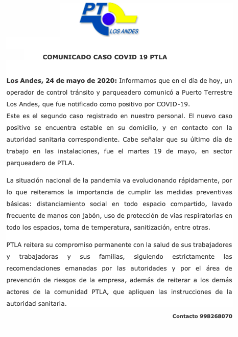 Puerto Terrestre (@pt_losandes) on Twitter photo 