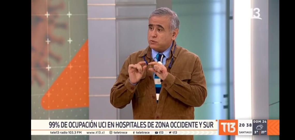 La importante ocupación de camas críticas en la Región Metropolitana es origen de preocupación y nos obliga a buscar soluciones a tiempo en esta pandemia #COVID19
