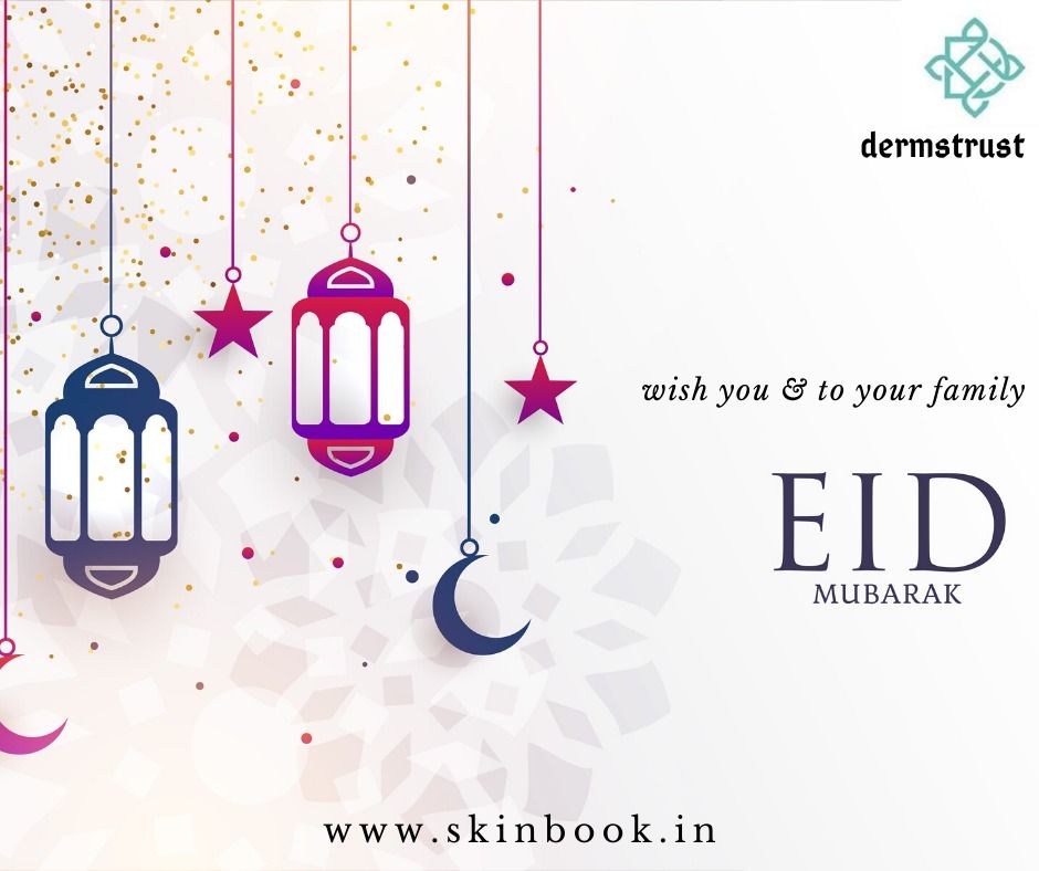 dermstrust's tweet photo. May this Eid bring LOVE, LIGHT &amp; HOPE for each one of us as we navigate these uncertain times together. We pray for the health &amp; safety of one and all. 
Stay home, stay safe. https://t.co/YUxhZRJ2w1