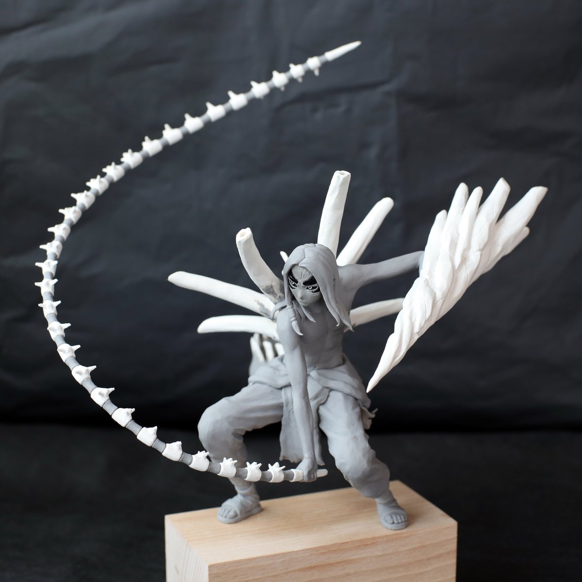 ナポリ Narutoの君麻呂をつくりました 骨をファンドで その他をスカルピーで造形しました すこしは硬い骨っぽさを出せたかなー Naruto ナルト 君麻呂 Kimimaro ナポリ Narutoの君麻呂をつくりました 骨をファンドで その他をスカルピーで造形しました すこしは硬い骨っぽさを出せたかなー Naruto ナルト 君麻呂 Kimimaro