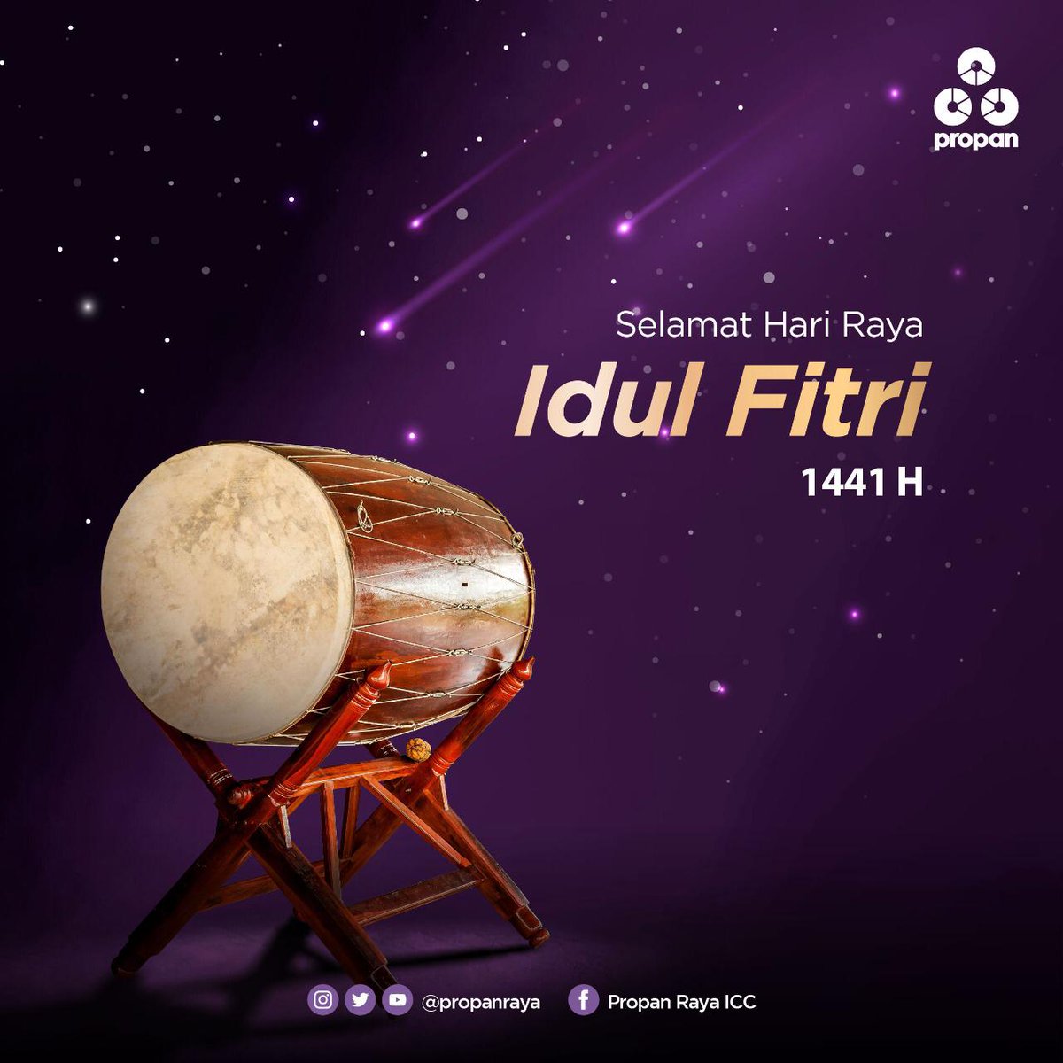 Selamat Idul Fitri 1441 H, mohon maaf lahir dan batin ya Propaners #idulfitri2020 #EidMubarak1441H