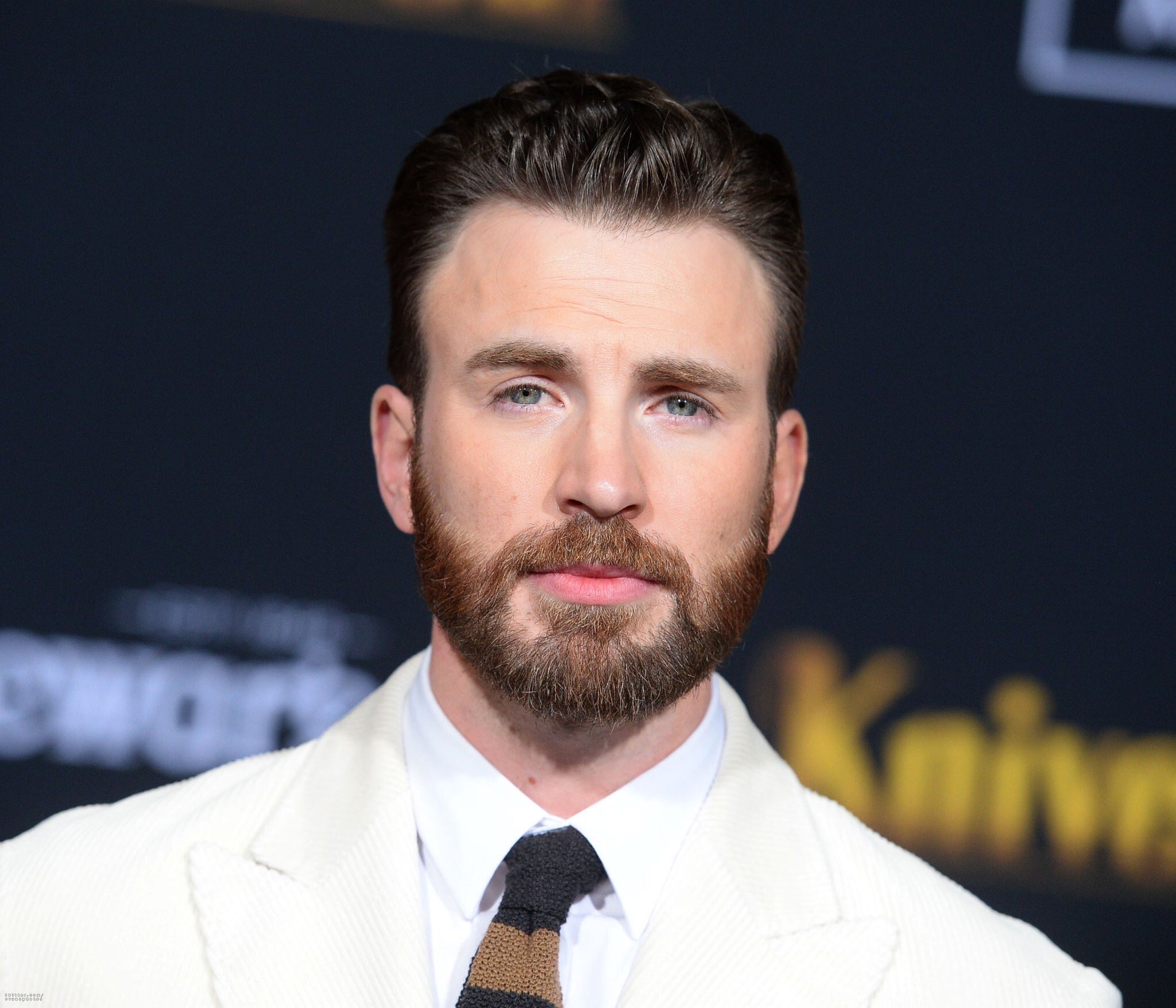 Blue Suit worn by Chris Evans on the Instagram account @aboutchrisevans |  Spotern