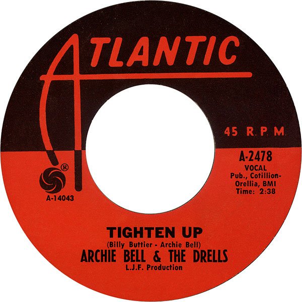 espofootball's tweet photo. #OTD May25,1968 #ArchieBell and the #Drells are still at #1 on the @billboard Hot100 Singles chart with "Tighten Up" for the last week of a 2wk run at #1 https://t.co/w5vd66hama