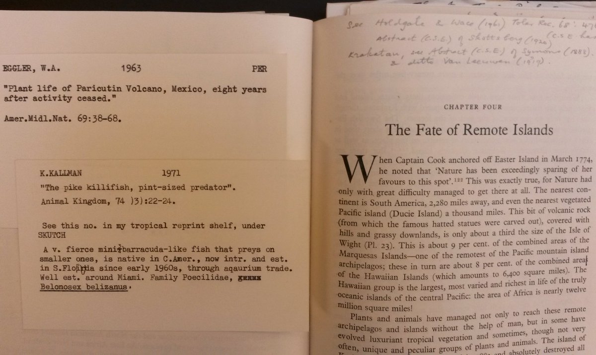 3/8] Many pages had Elton's own penciled notes & he had inserted reference cards referring to new articles relevant to each chapter. He kept track of these articles & organized them in this proof copy, for nearly three decades after EIAP was first published.