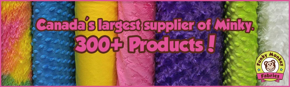 FunkMonkFabrics's tweet photo. Cuddle up to a minky sale! It's our most popular sale of the year. Save 10% by entering the code minky10 at checkout! Valid May 25-31, 2020. https://t.co/IwrncmjekY https://t.co/0dd0F4ugnH
