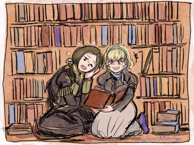 constance and linhardt are the healers in my latest run...lol 