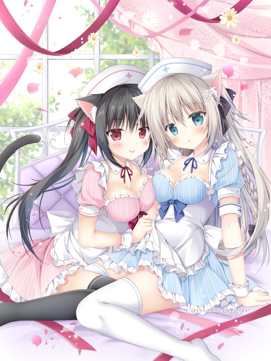 「カロちゃま(@karory)からバトンいただきました～!ケモ耳やメイドが好きです」|梱枝りこ🐶冰剣の魔術師アニメお疲れ様でした！のイラスト