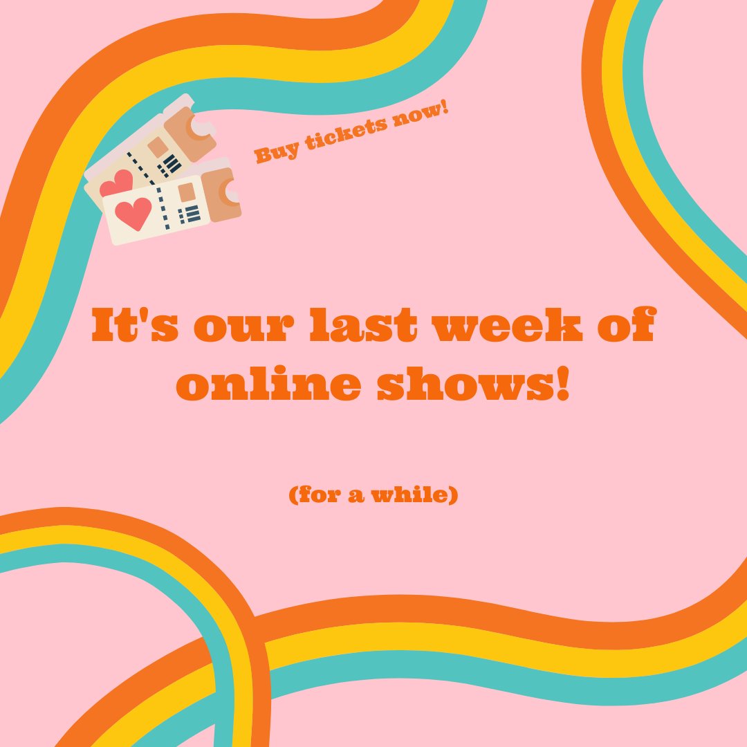 Please join us tomorrow or Friday at 11am - or both! Our FINAL week of online shows (for now)!

<a href="/sionedsaunders/">Sioned Saunders</a> and @peterdukes87 will have a bumper 40 minutes of songs from The Jungle Book, Annie, Grease, The Band, Cats, Finding Nemo and more!

buff.ly/2L5BQDV