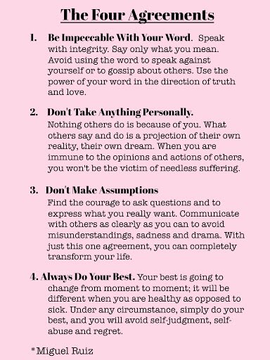 LauraAGonzale12's tweet photo. You are never too young or old to start practicing The Four Agreements. https://t.co/UYzPYLZHrD
