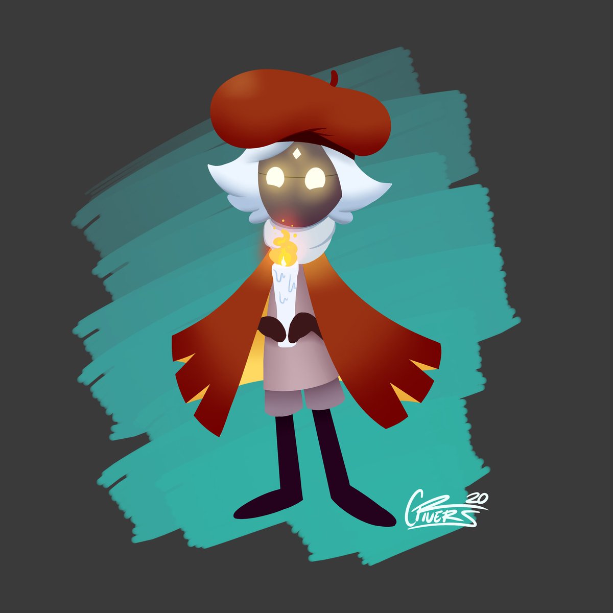 RiversDoodles's tweet photo. Lately been playing lots of @thatskygame such a wonderful and beautiful game. Fills my heart w/ wholesomeness :,)
Decided to make my moth kid wear a beret to resemble me a bit more haha. #skygame #thatskygame #thatgamecompany #SkyChildrenOfTheLight #art #moth https://t.co/MLzZJITUGm