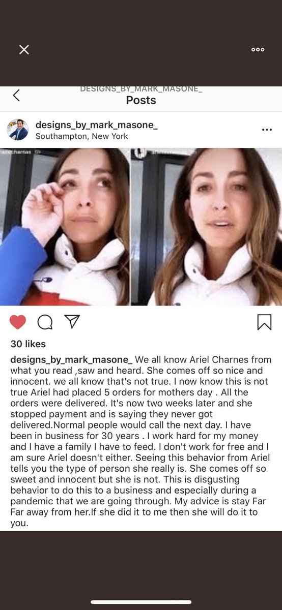 Another AC scandal happening over on Instagram... (her comment’s now deleted, btw) “Don’t ever lie. You spoke to ME.”
