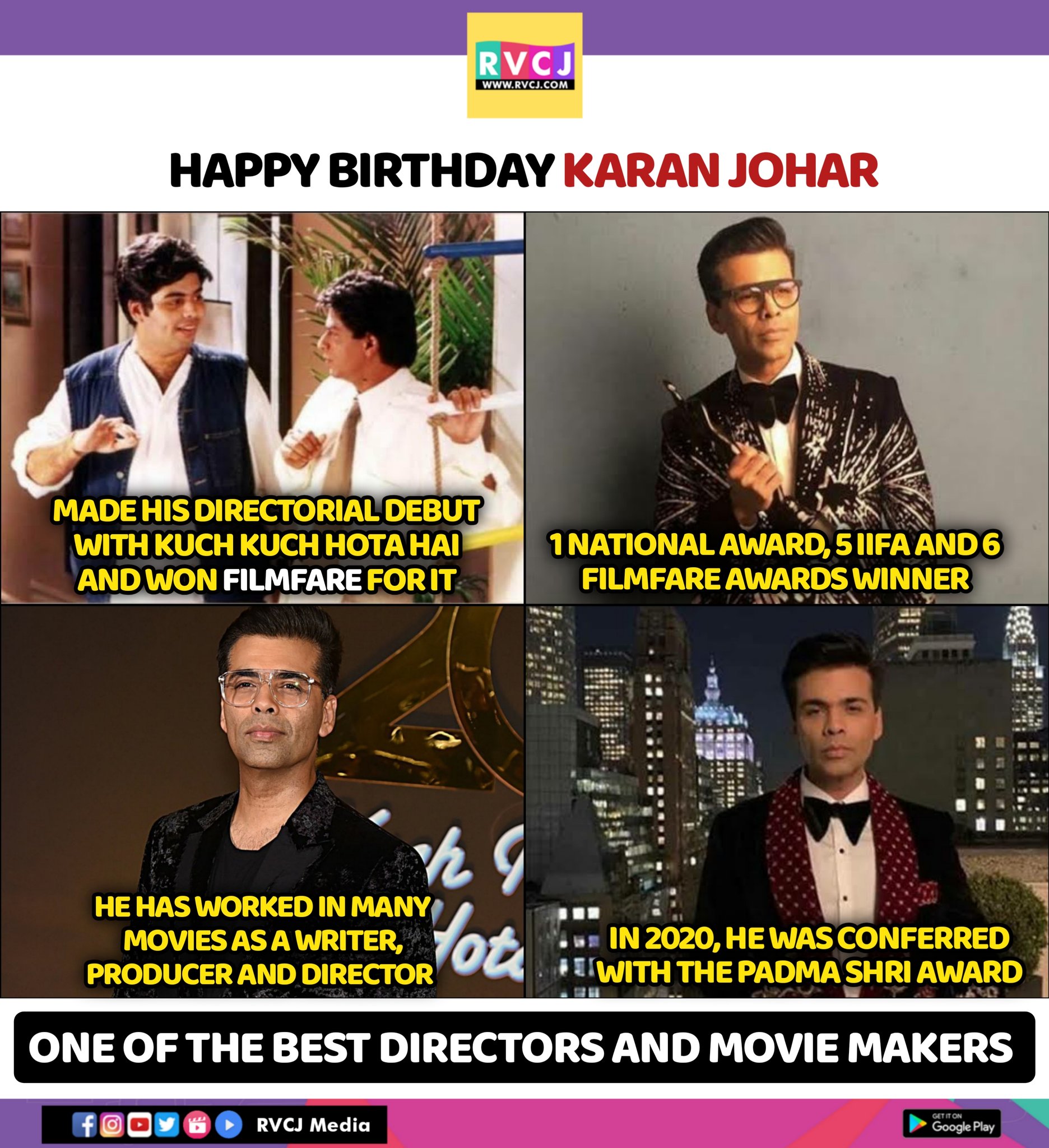 Happy Birthday Karan Johar!   