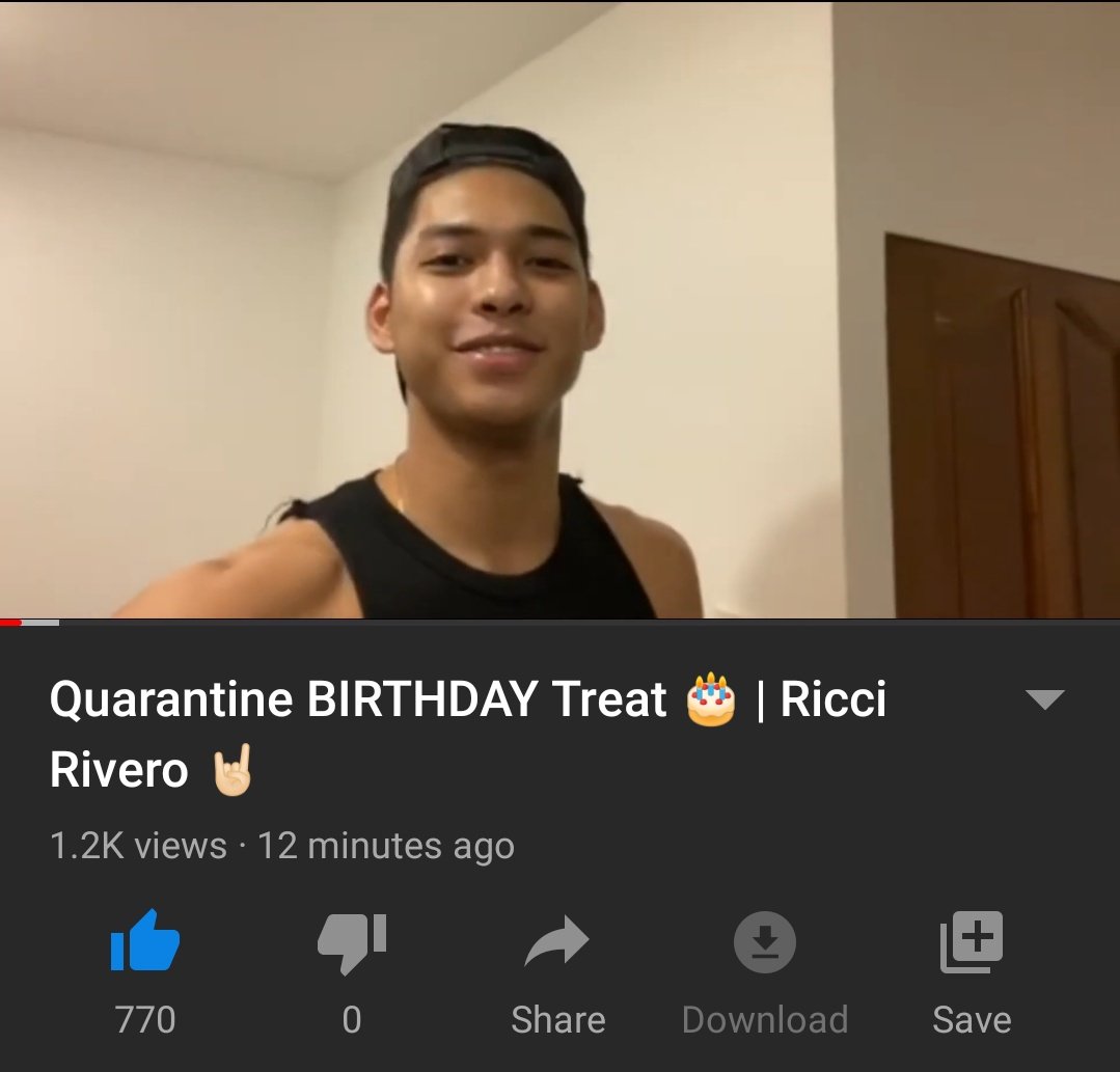 You can now watch @_ricciiirivero's first vlog! ❤️ 

Paniguradong mag-eenjoy kayo at tatawa lang nang tatawa. 😂

🔗: youtu.be/Wb19McrAC7c

#RicciPlayground