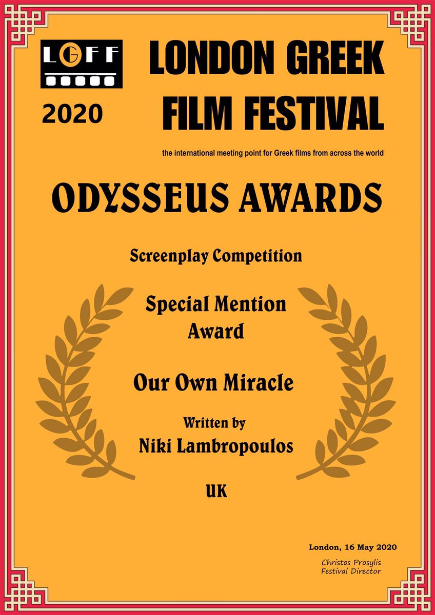 nikilambro's tweet photo. Thank You! π¬ π₯° In the darkest times I feel elated #amwinning #amwriting during #quarantine π #hello #screenwriters #wggb #story #scriptmermaid ππ₯π¬π€πβ¨π« https://t.co/IBWUkJdg1V