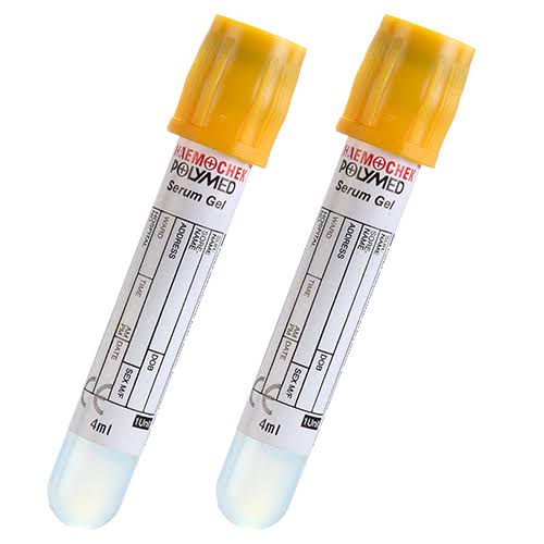 yellow top - clot activator with gel 