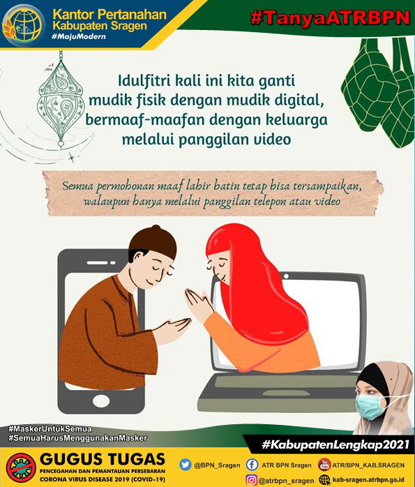 kantahkabsragen's tweet photo. #IedMubarak1441H hari-2 Walau Raga Berjarak, namun Silaturahmi dengan Sanak Saudara tetap terjaga #MudikVirtual #SobATRBPN @atr_bpn @atr_bpnjateng @sragenkab @kominfo_srg @ppid_sragen @kominfo_jtg @Jateng_Twit @dpusdatarujtg
PicCopy @setkabgoid https://t.co/ANjGPDoQfa