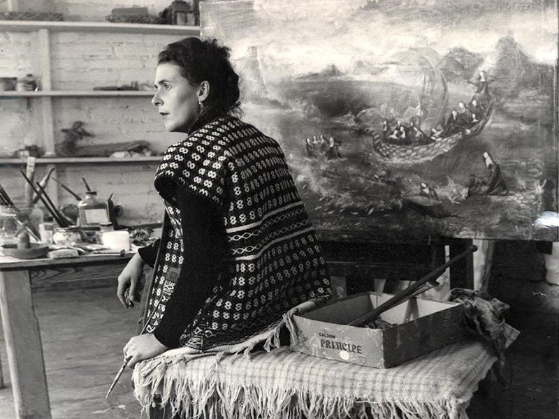 So viele Dinge sind unsagbar. Deshalb gibt es die Kunst. 

Leonora #Carrington *6.4.1917 Clayton Green – 25.5.2011 Mexiko-City 
Es gibt so viele Wörter, und alle bedeuten etwas. – Das Hörrohr 

Ich weigere mich, Objekt zu sein. 

[Im Atelier #womensart ]
