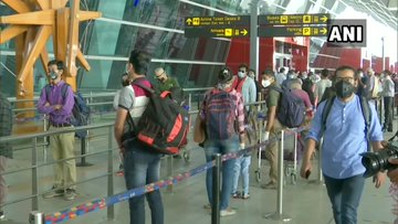 Around 80 arrival/departure flights from Delhi's IGI airport have been cancelled.Earlier flight schedule was made for all airports incl West Bengal (flight operations from 28May), Maharashtra (25 takeoffs&amp;25landings every day)&amp;Chennai (incoming passenger flights restricted to 25)