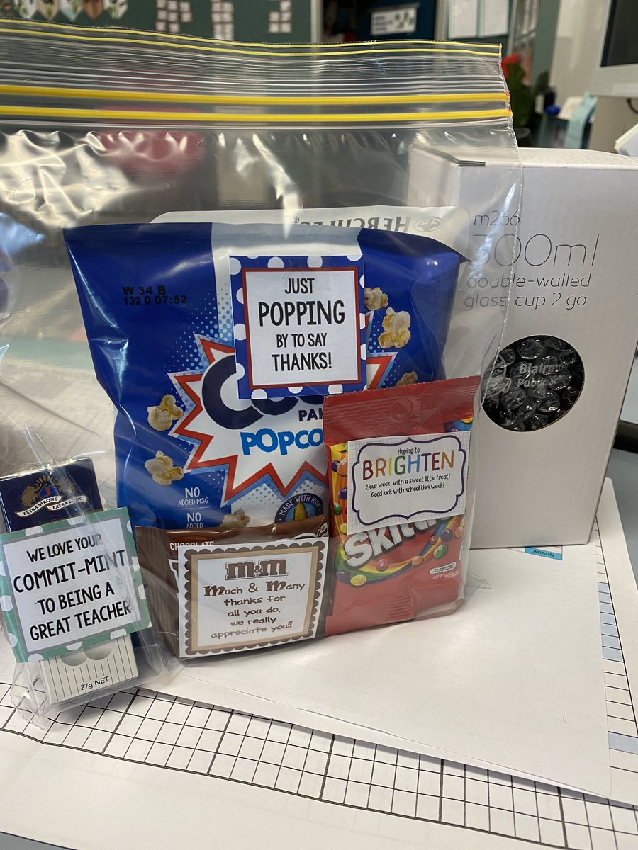 Was so nice to receive this appreciation gift today. Thank you @Clapturn <a href="/AdamK8t/">Kate Cohen</a> @BlairmountPS