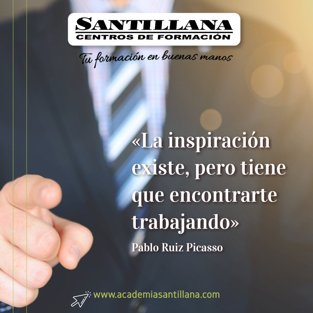 FormacionEsse's tweet photo. Arrancamos una semana más a tu lado 💪

¡Feliz lunes! 😃

▶ https://t.co/1dWhOhSTtY

#cursosonline #formacion #academiasantillana #empleo # https://t.co/nEWpDKgTTy