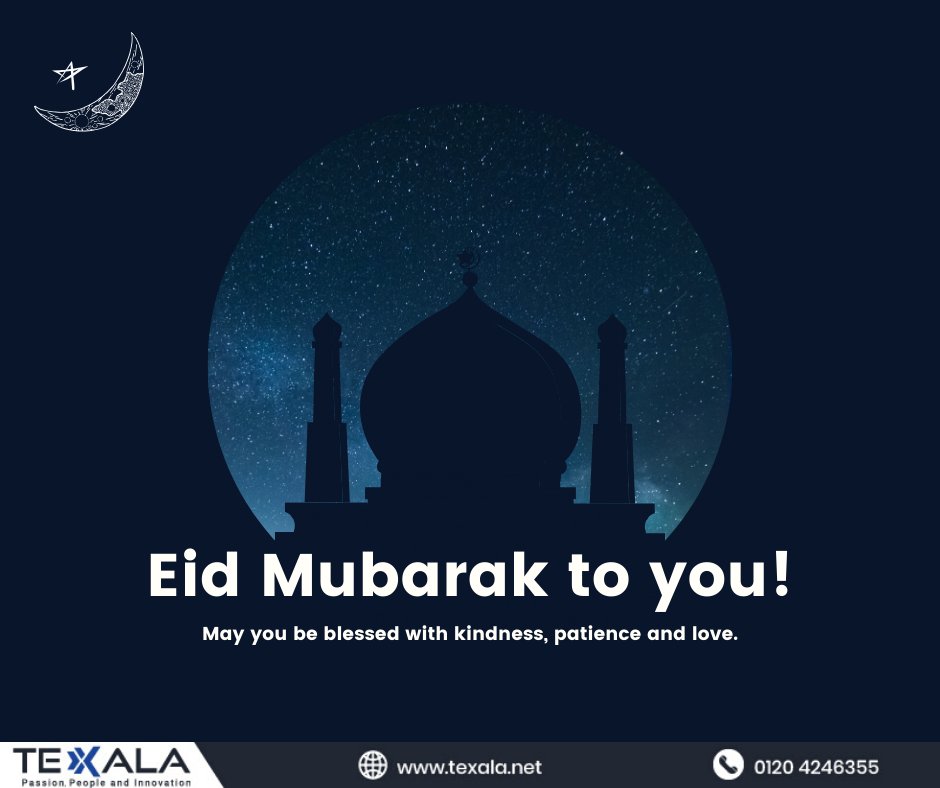 IndiaTexala's tweet photo. May Allah open the doors of opportunity, prosperity, happiness, and success for you. Eid Mubarak to you and your family. #eidmubarak #HappyEidAlFitr #ramadan #HappyEid2020 #happyeid #allah #eidalfitar #blessings #eidmubarak2020 #SayNoToMassPromotion #COVID__19 #HappyEid https://t.co/Bq146a6Qep