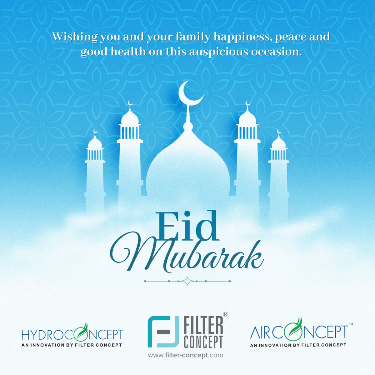 filterconcept's tweet photo. Wishing you and your Family happiness, peace and good health on this auspicious occasion.
#HappyEid #EidMubarak #Family #Happiness #Celebrate #FilterConcept https://t.co/BnIWkmI3YS