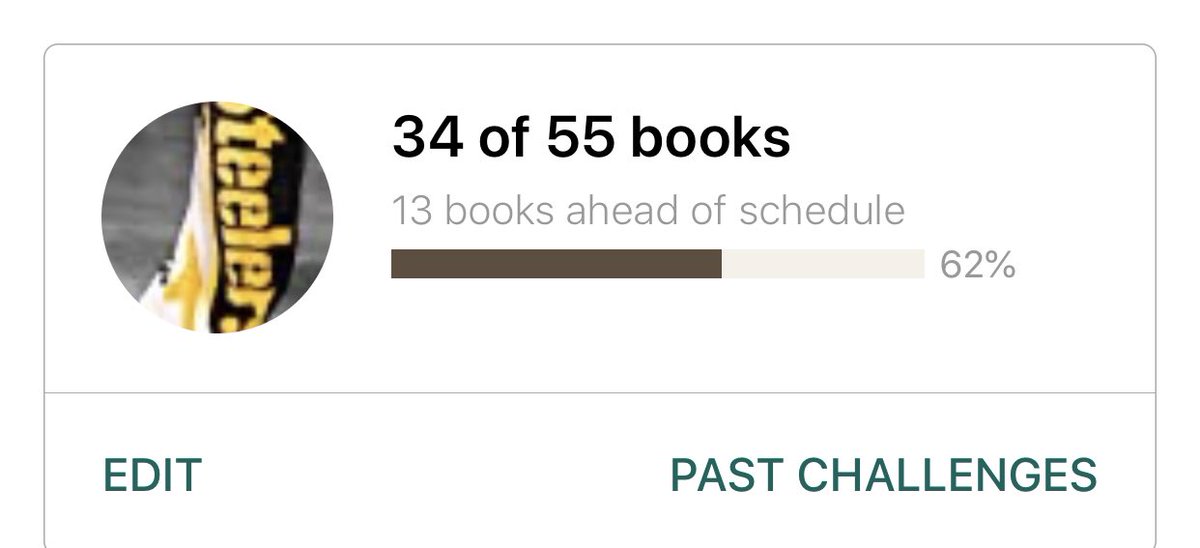 Like_H2O's tweet photo. So the 'rona has me waaaaaaaaaaay ahead on my reading schedule.
#LookingForTheBrightSide 😏 https://t.co/VpW5UCXWwp