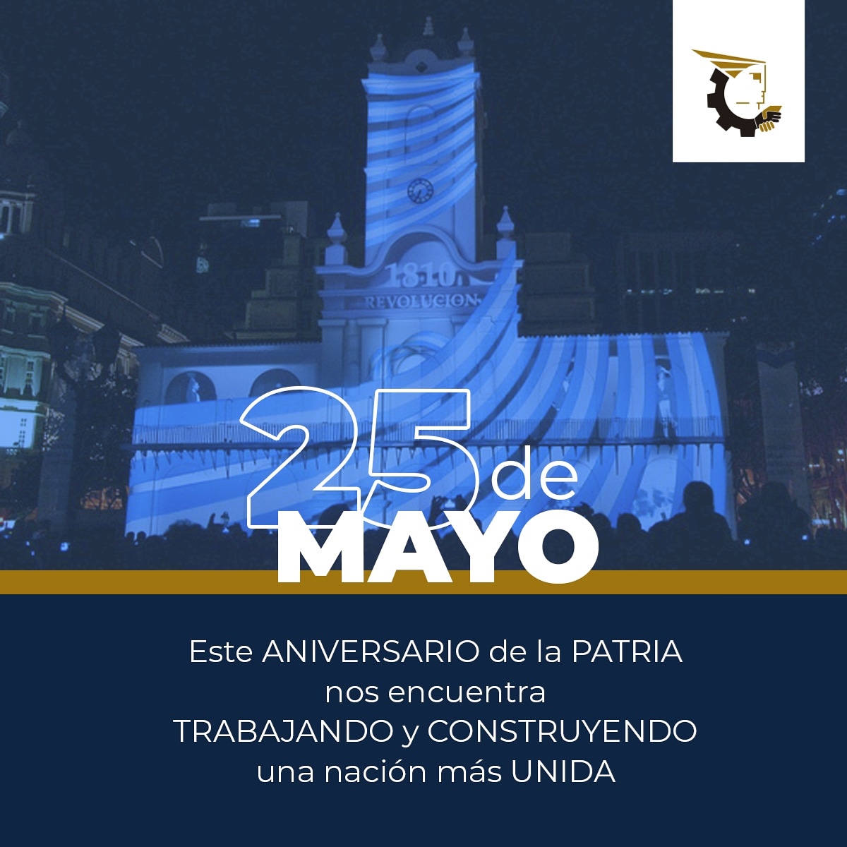 CamaraRcia's tweet photo. Conmemoramos un nuevo aniversario de la Patria juntos y unidos para ser más fuertes. https://t.co/XWaV5v2hkD