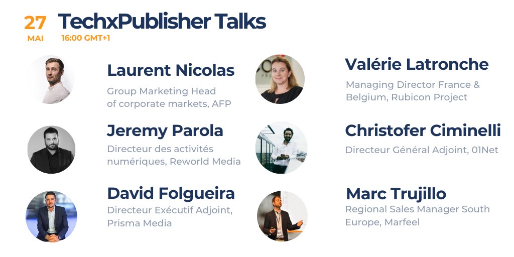 Alliance_Dgtle's tweet image. [📢NEWS MEMBRE]

Les TechxPublishers Talks de @marfeel c&apos;est ce mercredi à partir de 16h !

2 panels au programme :

1⃣Construire et élargir son audience: les derniers canaux d&apos;acquisition

2⃣L&apos;évolution de la publicité programmatique pour les éditeurs

🎟️iabfrance.com/actualite/marf…