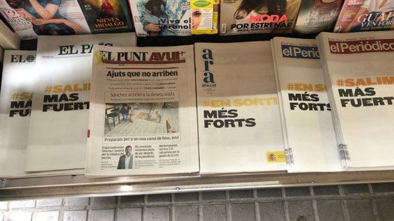 El titular d' <a href="/elpuntavui/">El Punt Avui 🎗️</a> explica la resta de portades.