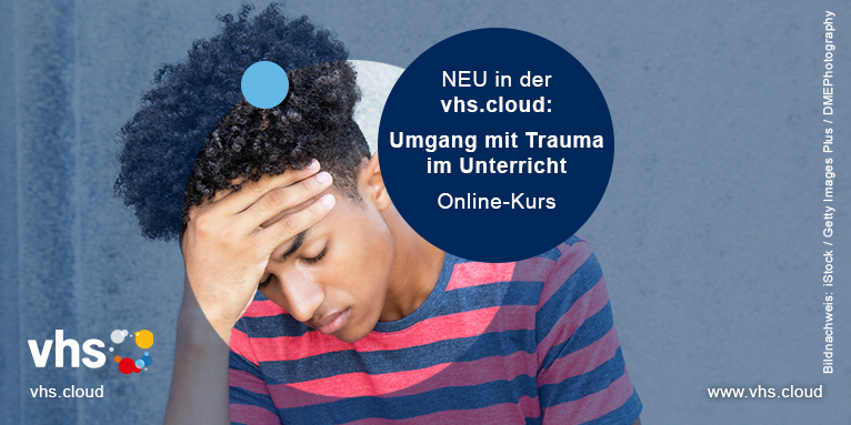 vhs_cloud's tweet photo. NEU in der #vhscloud: Interaktiver #Online-Kurs für Kursleitende zum Umgang mit #Trauma im Unterricht ➡️https://t.co/DLlGDwRLes 

#Geflüchtete #Selbstfürsorge #Lernmaterial #psychosozial #traumasensibel https://t.co/mSBXqTm7Qf