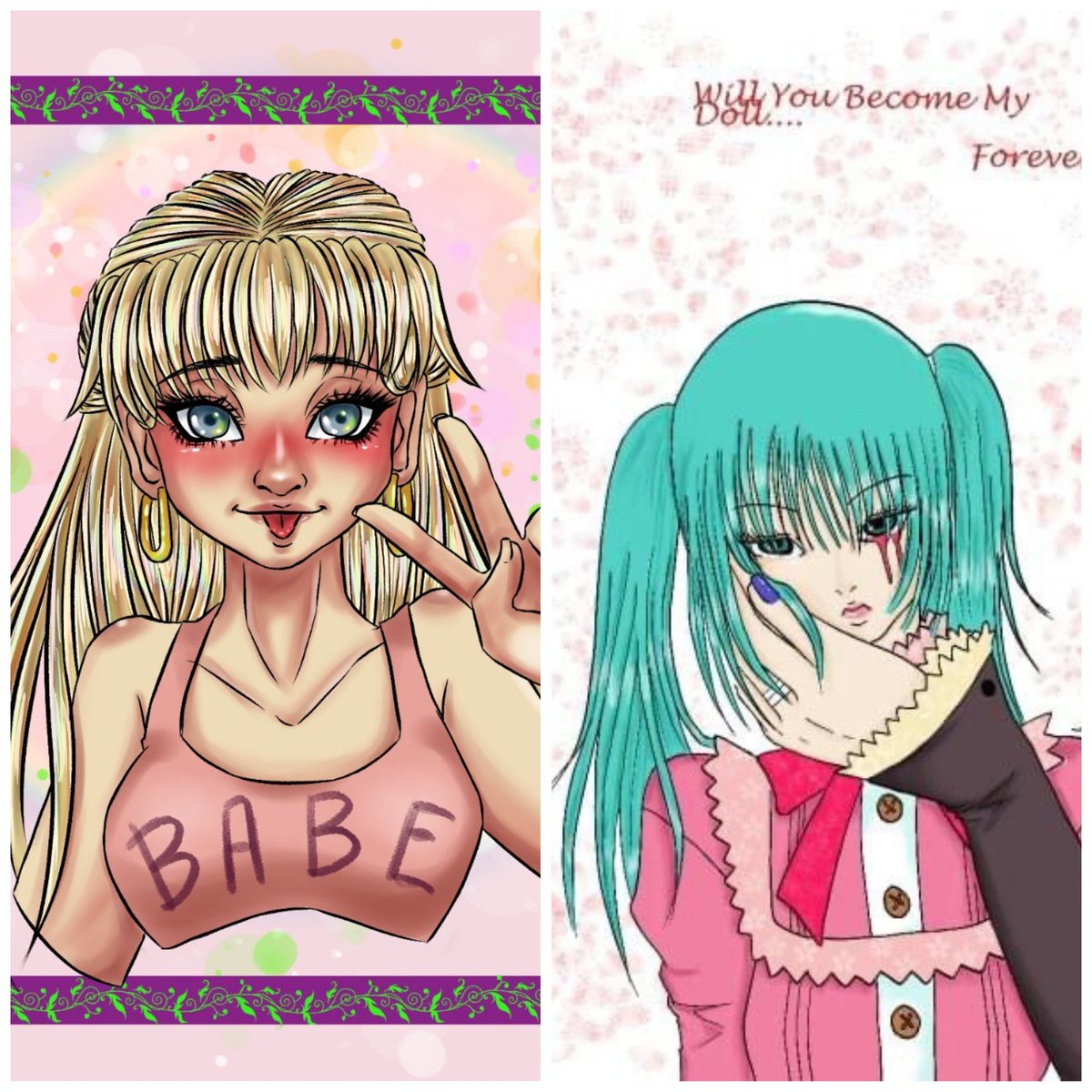 AyaTashax's tweet photo. Does my drawing change?
#artistsontwitter #comparisson #artontwitter #DigitalArtist https://t.co/CVE8nRyVt0