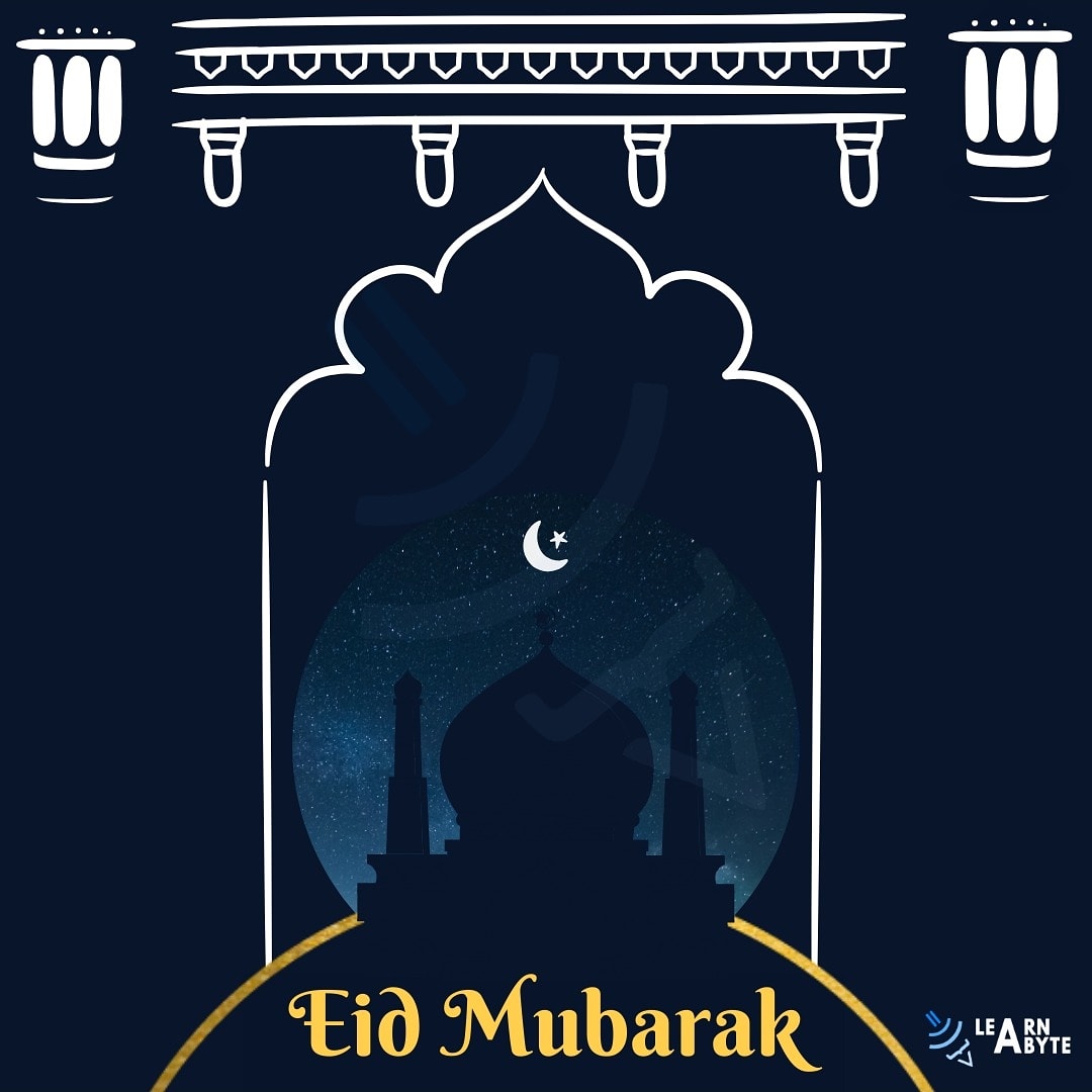 ByteLearn's tweet image. May this Eid bring joy and love to your heart and create all the opportunities of success for you! 
Eid Mubarak.❤️
                             ~LearnAByte fam