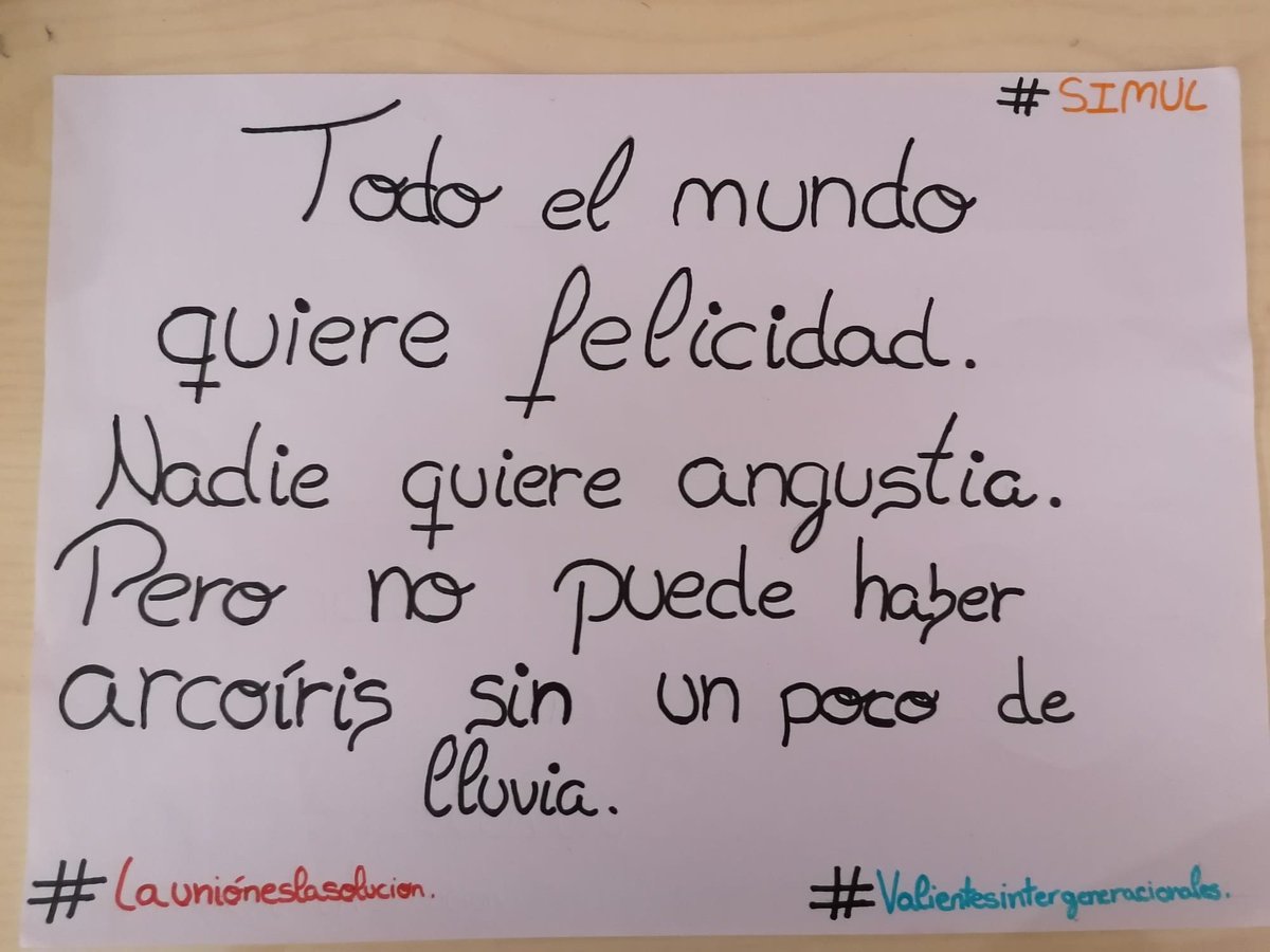 CienciaULL's tweet photo. 👧👦Lxs jóvenes del IES Sabino Berthelot, Lucía y Xavi, nos mandan sus frases motivadoras frente al #COVID19 desde el #ProgramaSIMUL de @ULL y @CabildoTenerife 🌈
#intergeneracional #juventudymayores #valientesintergeneracionales #launióneslasolución #QuédateEnCasa https://t.co/an1V70WnhR