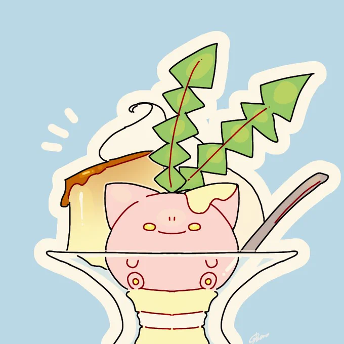 プリンの日かあ(ハネッコ) 