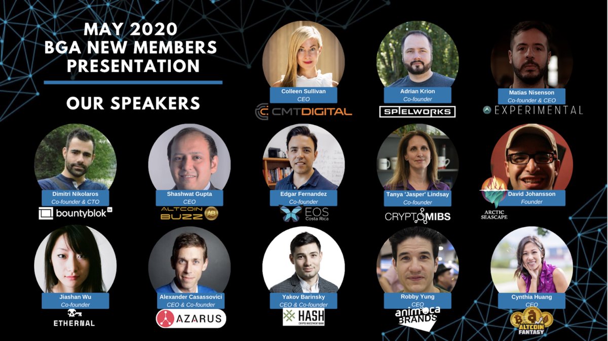 BGameAlliance's tweet image. Don't miss out on May 28th at 5PM CET our second @BGameAlliance New Members Virtual Presentation, featuring amazing games and services companies who joined us this month!

medium.com/blockchain-gam…