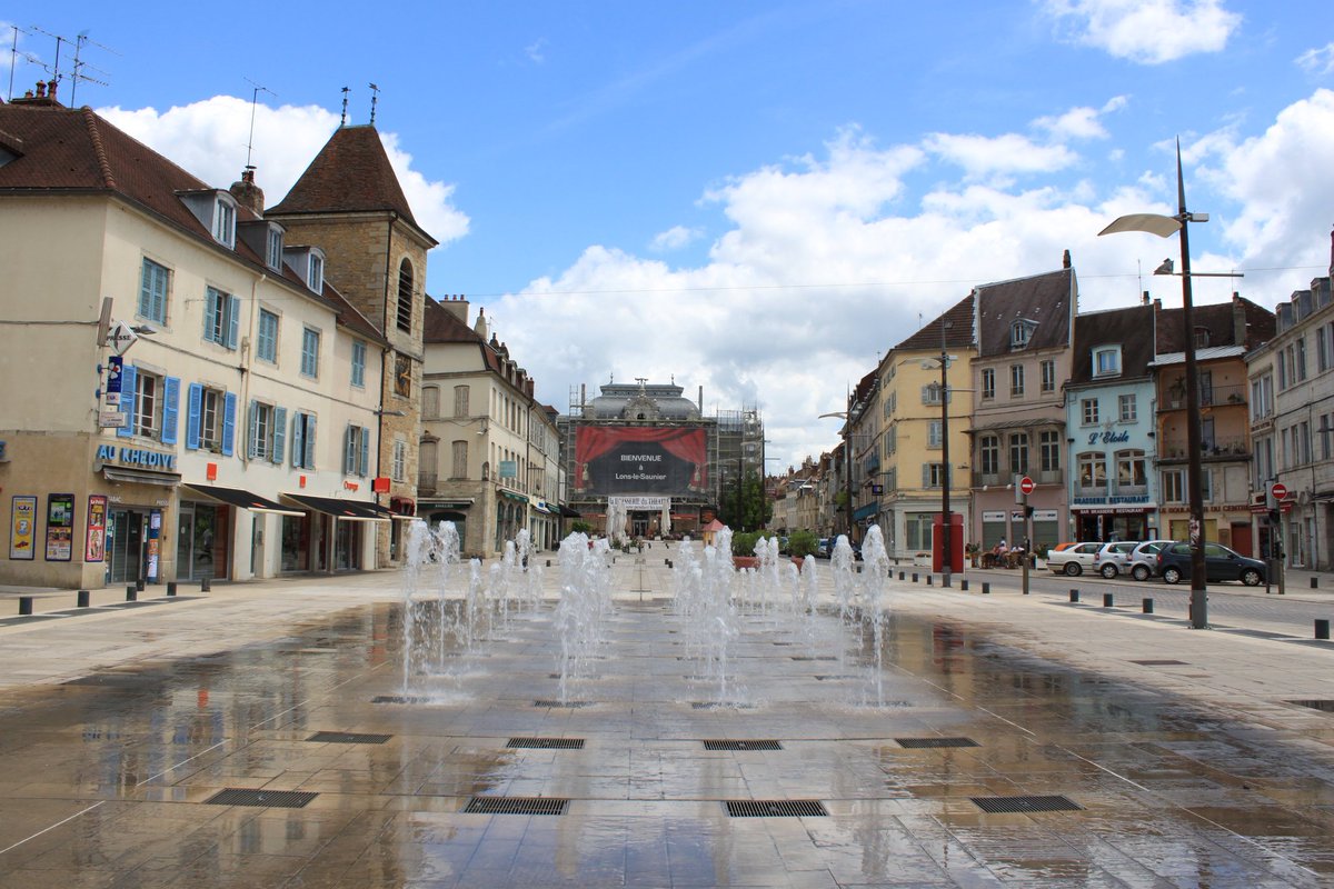 36. jura (39)prefecture : lons-le-saunierunderrated place, it feels authentic and comfy, and it has the coolest waterfalls of the country