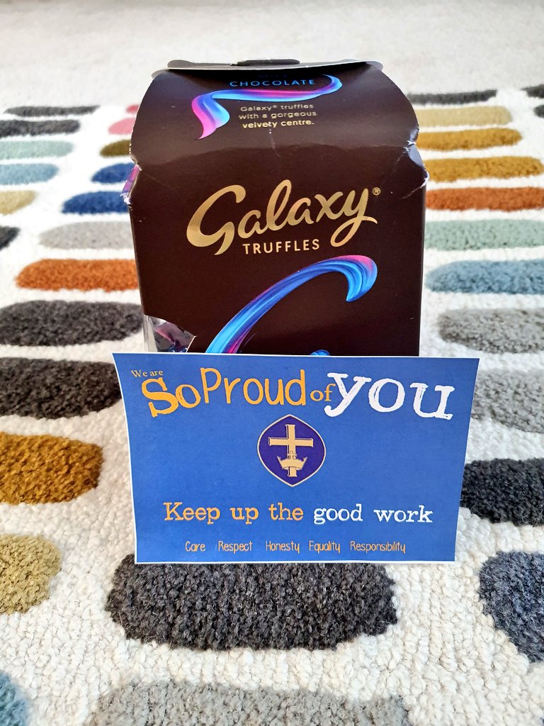 ChloeSmith1980x's tweet photo. Thank you @StHildsSchool for the chocolates that Ariana received. Thank you Mr Beckett! Very kind of you 😊 https://t.co/mWNbcwp54V