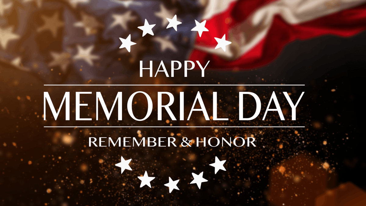 Remember and Honor all those who gave the ultimate sacrifice in military service to their country.

Wishing everyone a safe and happy Memorial Day! 

#memorialday #memorialday2020 #usa