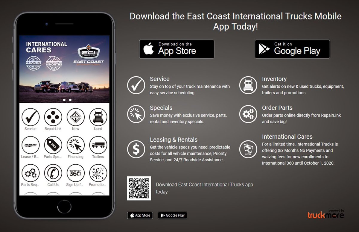 EIntl's tweet photo. ๐ Download our new App for FREE! ๐ Schedule a service, order parts, browse our inventory and much more right from your phone! Click to download: https://t.co/WxX530sIwQ #NewApp #DownloadForFree #ScheduleAService #OrderParts #BrowseOurInventory https://t.co/ur4Wl1Usvc