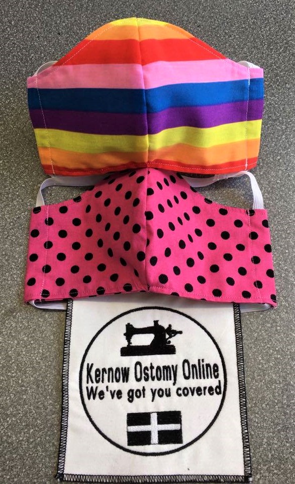 LHBodybeautiful's tweet photo. masks finished today, still more to do. #facemask #facecover #protectyourself #protectthenhs #kernowostomyonline ©Kernow ostomy online https://t.co/7CyiedvIMP