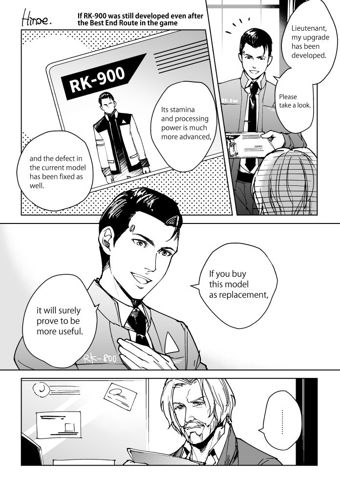 English ver: If RK-900 was still developed even after the Best End Route in the game
#DBH_2ndAnniv #DetroitBecomeHuman 